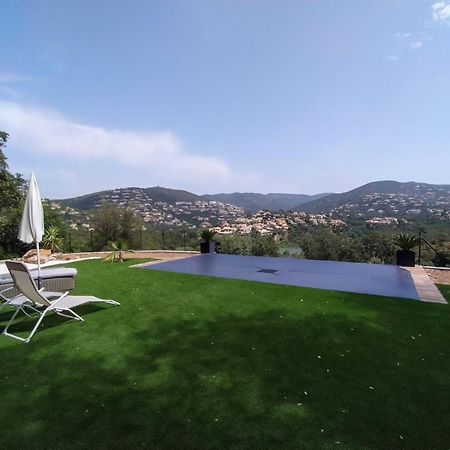 Superbe Bas De Villa 80 M2 Piscine Privee Reservee Aux Vacanciers Avec Vue Magnifique 6 Couchages La Londe-les-Maures Extérieur photo