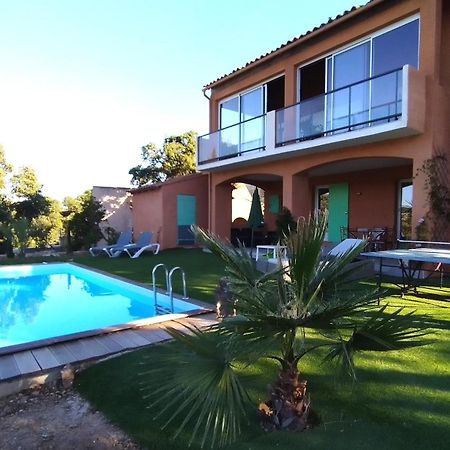 Superbe Bas De Villa 80 M2 Piscine Privee Reservee Aux Vacanciers Avec Vue Magnifique 6 Couchages La Londe-les-Maures Extérieur photo